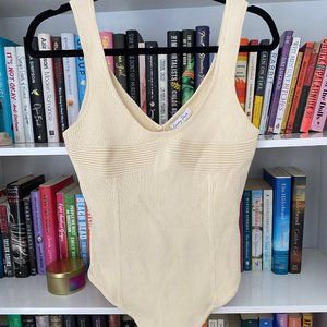Cream bodysuit